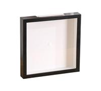 Dubbulon Boîte Voyage,Vitrine Archive Aventure en Bois avec Cadre | Présentoir Souvenir Cadre Transparent pour Maison Salon Appartement Plage Concert Mariage Aventure | Décoration pour Maison et