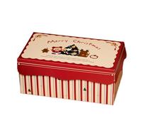 Dubbulon Boîtes À Biscuits De Noël - Petit Coffret De Noël,Boîtes De Bonbons | Pour Les Fêtes De Biscuits Les Vacances La Boulangerie Le Dessert Les Snacks Les Gâteries Et L'Emballage