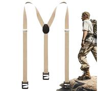 Dubbulon Bretelles Hommes pour Pantalon,Bretelles pour Pantalons de Ville Homme - Ceinture Invisible Ajustable sous les Vêtements pour Escalade Sports Travail Pêche Randonnée Vélo Alpinisme