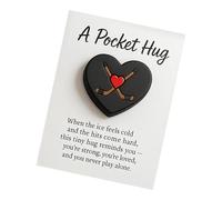 Dubbulon Cartes de Note - Design De Pendentif En Cœur Hockey,Carte de Vœux Drôle,Pour Le Voyage Le Portefeuille Le Sac La Maison Les Amis La Famille Les Vacances Et L Anniversaire