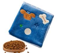 Dubbulon Jouet Distributeur De Friandises pour Chien - Couineur Interactif Doux | Jouet Puzzle pour Chien Tapis Olfactif Distributeur De Friandises | pour Intérieur Extérieur Jardin Salon Parc Balcon