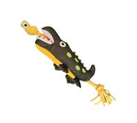 Dubbulon Jouets en Peluche pour Chien À Mâcher - Crocodile Et Canard pour La Dentition - Jouet en Peluche À Mâcher pour Chien avec Couineur - pour Races De Petite À Grande Taille, Lancer Et Jeter,