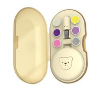 Dubbulon Lime À Ongles Électrique Pour Bébé | Appareil Électrique Limage Ongles Bébé - 6 Têtes de Rechange & Étui de Rangement Lime Griffe Douce Adulte Enfant Maison Voyage