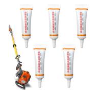 Dubbulon Lubrifiant pour Taille-Haie | 5 Pièces Graisse Lubrifiante Multiusage pour Engrenages - Huile Lubrifiante Polyvalente à Longue Durée destinée aux Engrenages Quotidiens et à la Machinerie