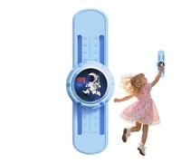 Dubbulon Mesureur de Taille Enfant pour Mur,Voice Touch Compteur de Saut Hauteur - Tracker de Croissance avec Compteur Vocal Sans Perçage pour Salon Chambre Maison Intérieur Plafond Garçon Fille