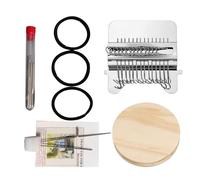 Dubbulon Métier À Reprise | Accessoires De Tricot Pour Réparation Rapide | Kit D'Outils De Reprise Et Réparation De Tricot Pour Débutants - Pour Vêtements Tissu Jeans Femmes Raccommodage Tissage