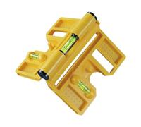 Dubbulon Niveau De Coin | Magnétique Pliable Ajustable Fournitures - Niveau Pour Poteau Et Tube | Pour Usage Domestique Et Extérieur Installation Porte Fenêtre Assemblage Meubles Réparation