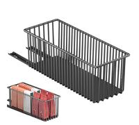 Dubbulon Organisateur de Placard Extensible,Organisateur Coulissant Pour Tiroirs De Placard | Étagère Panier Métallique De Rangement Cuisine Placard Maison Chambre Salle De Bain