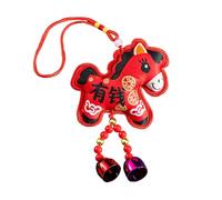 Dubbulon Pendent Cheval Nouvel an Chinois - Broderie Imitée Décoration Festive | Sachet Parfumé du Cheval,pour Porte d'Entrée Bureau Escalier Mur Jardin Arrière-Cour Chambre Restaurant