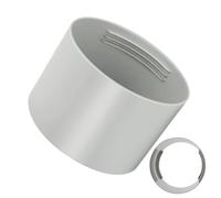 Dubbulon Pièce de Raccordement de Tuyau d'Échappement pour Climatiseur Portable | Connecteur de Tube d'Extension pour Climatiseur - Accessoires de Ventilation Couplage Remplacement pour Systèmes HVAC