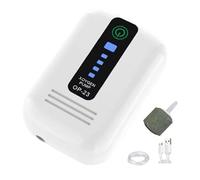 Dubbulon Pompe à Air pour Aquarium | Aérateur d'Oxygène pour Bassin de Jardin | Silencieuse Petite USB Puissante pour Bassin Aquarium Étang Poissons