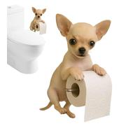 Dubbulon Porte-Rouleau De Papier - Rangement Essuie-Tout Drôle en Forme de Chien | Range Serviettes Murale Organisateur pour Cuisine