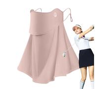 Dubbulon Protection Solaire Visage Femmes - Cache-Cou Léger Demi-Couverture Anti-UV - Cache-Cou Cyclisme Femmes pour Randonnée Sport Marche Activités Extérieur
