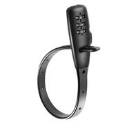 Dubbulon Serrure de Casque Moto | Câble de Sécurité à Code,Anti-Vol Réglable pour Meubles Porte Vélo Skateboard Trottinette Skis