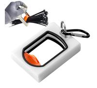 Dubbulon Support Pour Collier De Serrage | Outil de Gestion Lumineux | Dispositif de Serrage pour Colliers de - pour Électricien, Ordinateur, Bureau, Maison, Cuisine, Intérieur, Extérieur