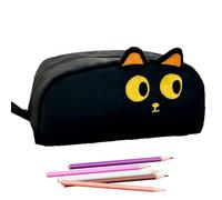 Dubbulon Trousses Scolaire Mignonne Capybara | Pochette Crayons Grande Ouverture École | Sac Rangement Fournitures Portable pour Adolescents Étudiants Voyage Maquillage Cosmétiques