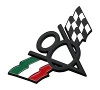 Dubbulon V8 US et Racing Drapeau Emblème Decal 3D Badge Adhésif signalétique pour Universal Car Styling Tronc Tailgate