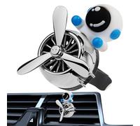 Dubbulon Vene Désodorisante Pour Voiture - Bouquet de Fraîcheur pour Ventilation Automobile | Décoration d'Intérieur avec Hélice Rotative pour Véhicules Auto