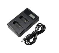 DUBENS Câble USB 5 V 2 A Double batterie Chargeur puissant pour caméra GoPro HD 3 3+