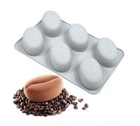 DUBENS Moule en silicone pour café et cacao en forme de mousse - Flexible et durable pour la cuisson DIY, moule pour desserts créatifs, mousses et décorations de gâteaux