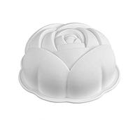 DUBENS Moules à gâteau en silicone en forme de rose - Moule à gâteau - Décoration de gâteau - Outils de pâtisserie - Moule à pâtisserie (grande rose)