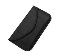 DUBENS Pochette de sécurité pour téléphone portable - Protection contre le suivi et l'espionnage GPS RFID - Protection de la vie privée (noir)