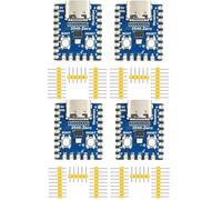 DUBEUYEW 4pcs Raspberry Pi 2040-zéro Mini-Carte de Microcontrôleur basé sur Le Processeur Cortex M0 + à Double cœur du Raspberry-Pi 2040 pour C/C ++ / Python