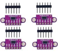 DUBEUYEW VL53L0X Capteur de Distance de Temps de Vol Mesure de Vol Télémètre Laser ToF Module de Détection Laser 940 nm pour Arduino (4 pièces)