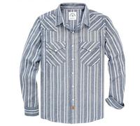 Dubinik® Chemise Flanelle Homme Chemise Homme Manches Longues Chemise Fermeture à Pression Vintage Western Cowboy Casual