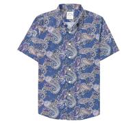 Dubinik® Chemise Hawaienne Homme Aloha Chemise Homme Manches Courtes Tropical Casual Button Hawaiian-Imprimer Vacances