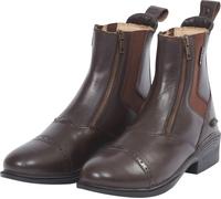 Dublin Evolution Unisex double zip cuir Paddock boots WB354 (39 EU) (Marron)