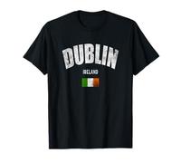 Dublin Irlande Drapeau Irlande Liffey Eire Dubliners T-Shirt
