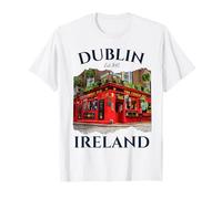 Dublin Irlande Souvenir Irish Pub Temple Bar Style Celtic T-Shirt
