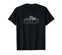 Dublin Irlande, Subtil Clean Line Art, Irish Heritage Lovers T-Shirt