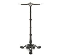 Dublino Premium - Pied de Table de Bar Haut de Gamme en Fonte Noire - PJ7517/110 - Base de Table de Bar Haute (Hauteur: 108 cm, Poids: 20,5 kg) - Taille Max. du Plateau de Table: Ø 70 cm