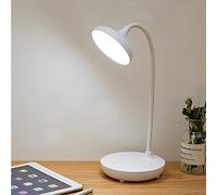 DuBom Lampe de bureau sans fil, liseuse LED, lampe de lecture à grande capacité, contrôle tactile réglable 3 niveaux de luminosité, lampe d'étude pour les jeunes enfants, lampe de nuit pour