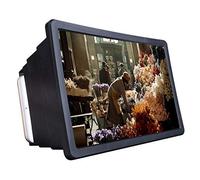 DUBOM Loupe de Film Mobile 1pc loupe d'écran de téléphone Portable amplificateur vidéo de Film 3D HD avec Support Pliable amplificateur vidéo Lecture/Observation/réparation écran grossissant pour