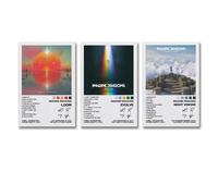 Duboueu Lot de 3 posters Imagine Dragons Rock Band Music Album Cover Signed Poster pour chambre, art mural esthétique sur toile, décoration de chambre à coucher, 20 x 30 cm - 3 pièces