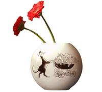 Dubout - Vase Ovale Famille Nombreuse Des Chats de Dubout