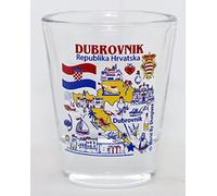 Dubrovnik Croatie Great Croatian Cities Collection Verre à shot