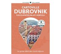 Dubrovnik Îles Élaphites, Mljet, Korcula-Guide Cartoville - Collectif - Gallimard Loisirs - cartonné - Guide