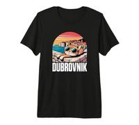 Dubrovnik Souvenir Croatie Dubrovnik T-Shirt Haut de Gamme