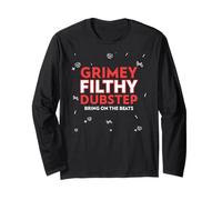 Dubstep Riddim Rave EDM Raver Batterie et Basse Manche Longue