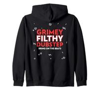 Dubstep Riddim Rave EDM Raver Batterie et Basse Sweat à Capuche