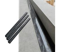 DUBTEDHOU Caniveau de Drainage en Acier Inoxydable, Grille de Canal Drainage en Acier Inoxydable, Plusieurs Tailles, Installation Facile, extérieur(3pcs,20x5cm/7.9x2'')