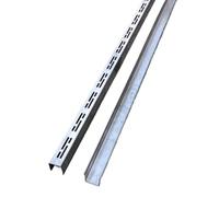 DUBTEDHOU Caniveau de Drainage en Acier Inoxydable, Kits de canaux Drainage en Acier Inoxydable, Plusieurs Tailles(10x5x100cm/3.9x2x39.4in)
