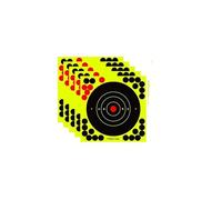 DUBTEDHOU Cible en Papier Standard pour Le tir à l'arc, Cibles Face en Papier 203x203mm Paquet De 5/10 pièces(10pcs-M)