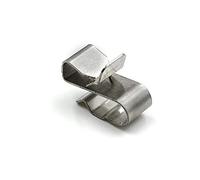 DUBTEDHOU Clips pour câbles photovoltaïques, Serre-câbles solaires en Acier Inoxydable 304 for systèmes photovoltaïques et Panneaux, Paquet de 100 à 400 pièces(300 Pieces)