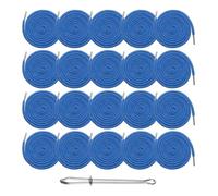 DUBTEDHOU Cordons de remplacement, Remplacement de cordons serrage, 20 pièces, ronds multicolores avec enfileur facile