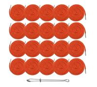 DUBTEDHOU Cordons de remplacement, Remplacement de cordons serrage, 20 pièces, ronds multicolores avec enfileur facile